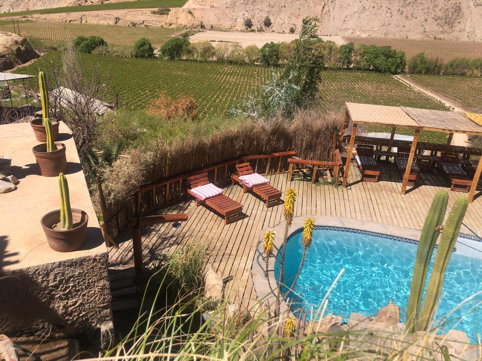 Cabanas Elquimista Pisco Elqui Bagian luar foto