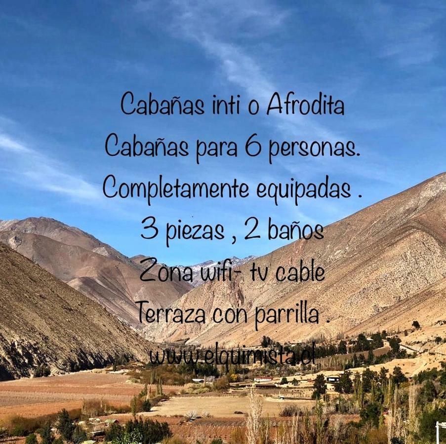 Cabanas Elquimista Pisco Elqui Bagian luar foto